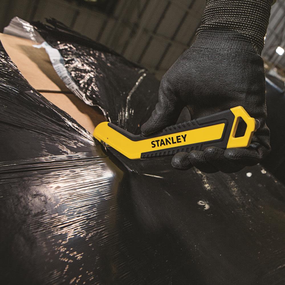 Stanley Single-Sided Round Tip Bi-Material Pull Cutter-10 Pack - Ascmtools