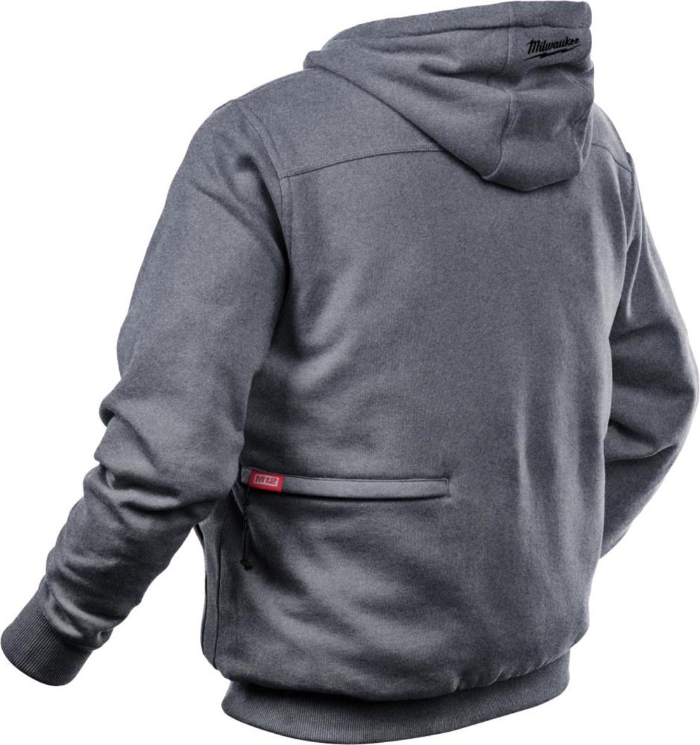 Milwaukee M12 Heated Hoodie Kit L (Gray) - Ascmtools