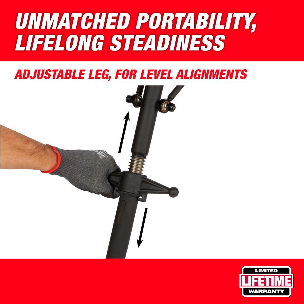 Milwaukee 6 Leveling Tripod Chain Vise - Ascmtools