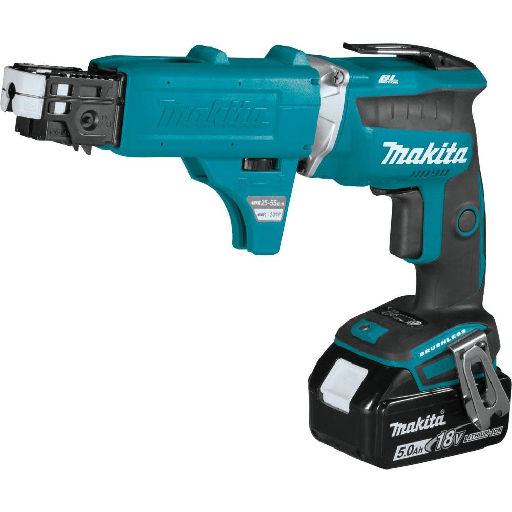 Makita 18V LXT 2pc Combo Kit with Collated Auto Feed Screwdriver Magazine - Ascmtools