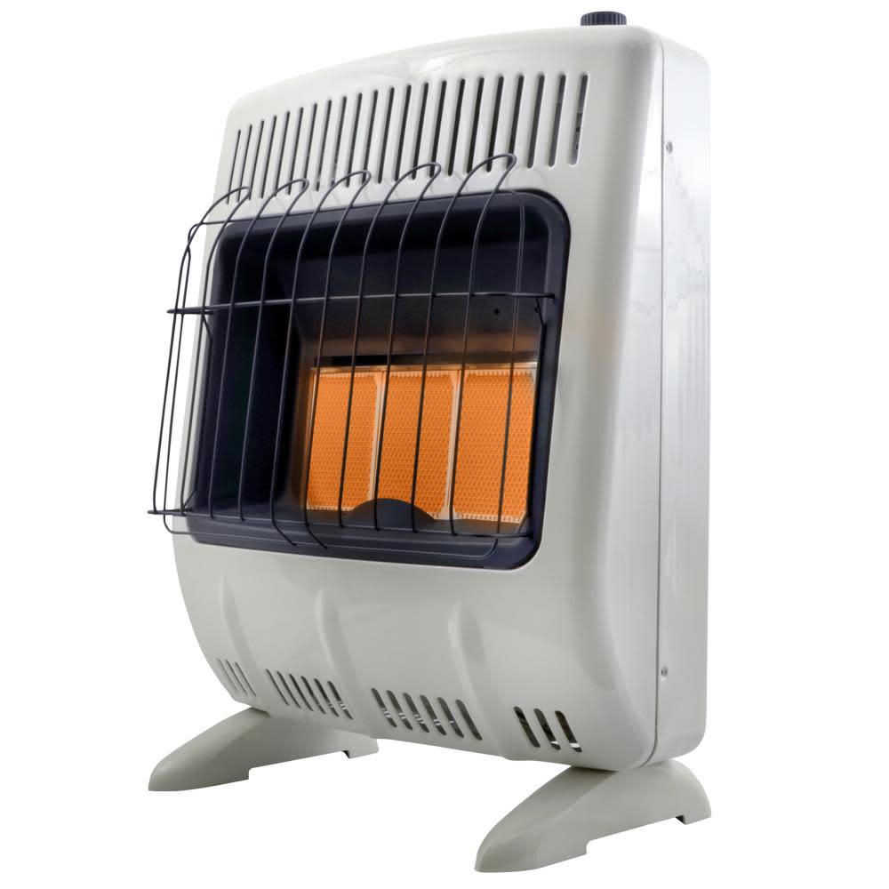 Heatstar 20000 BTU Vent Free Radiant Natural Gas Heater with Thermostat and Blower - Ascmtools