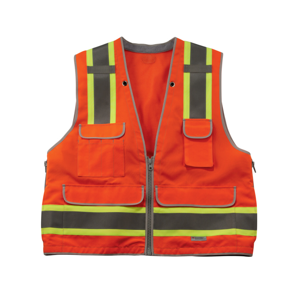 Ergodyne Class 2 Heavy-Duty Surveyors Vest - Ascmtools