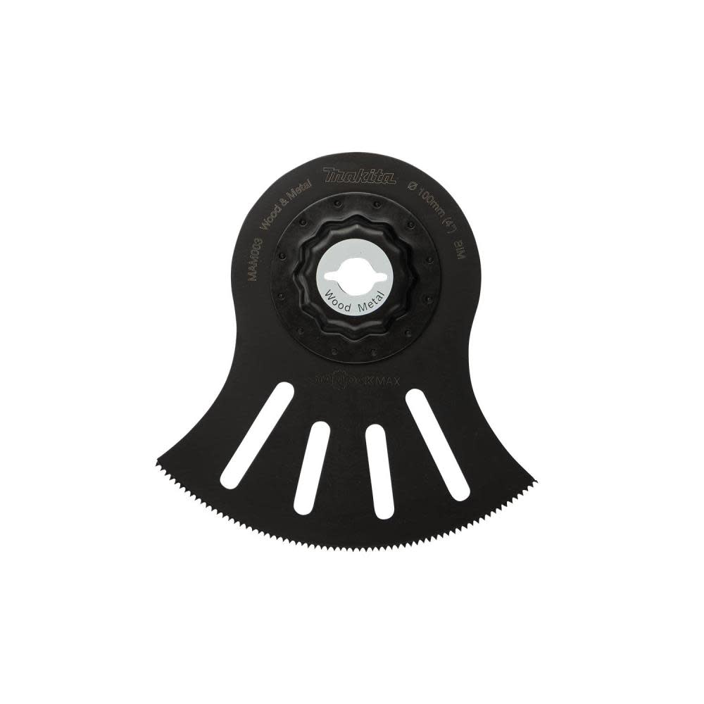 Makita StarlockMax Oscillating Multi Tool 4″ Bi Metal Segmented Saw Blade - Ascmtools