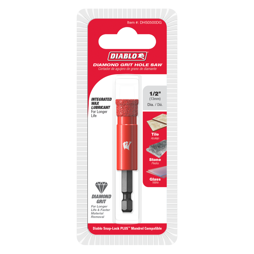Diablo Tools 1/2″ Diamond Grit Hole Saws - Ascmtools