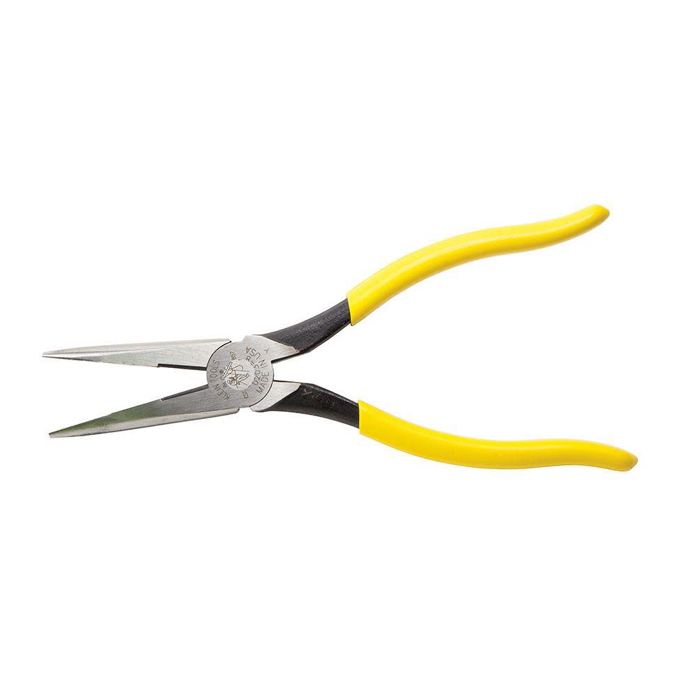Klein Tools 8″ Long Nose Pliers Side Cutting - Ascmtools