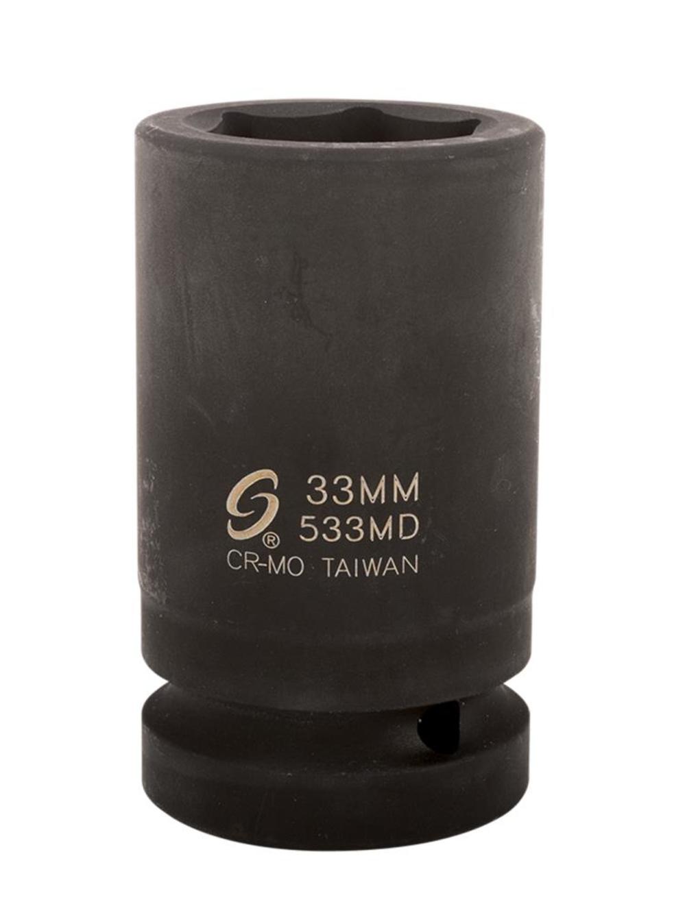 Sunex 1 In. Drive 33 mm Deep Impact Socket - Ascmtools