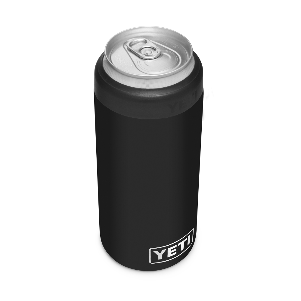 Yeti Rambler Colster Slim Can Insulator – Black - Ascmtools