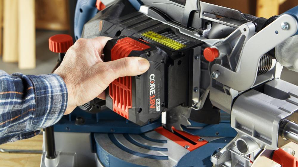 Bosch 18V 8-1/2 In. Single-Bevel Slide Miter Saw (Bare Tool) - Ascmtools