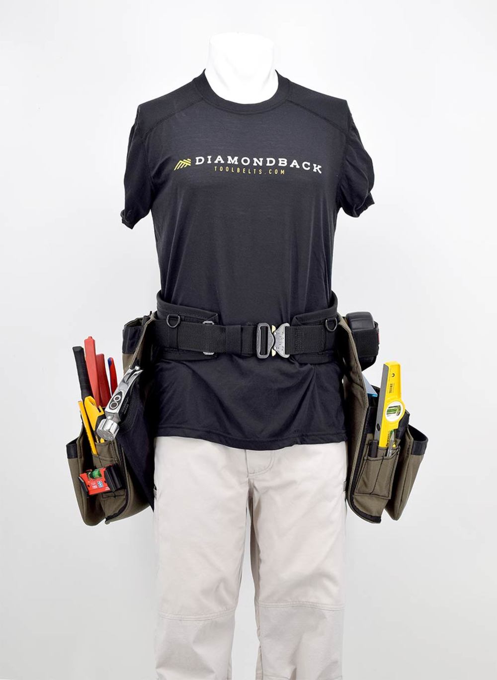 Diamondback Toolbelts Ranger Green Right Hand Small Grrande 2.0 Tool Pouch - Ascmtools