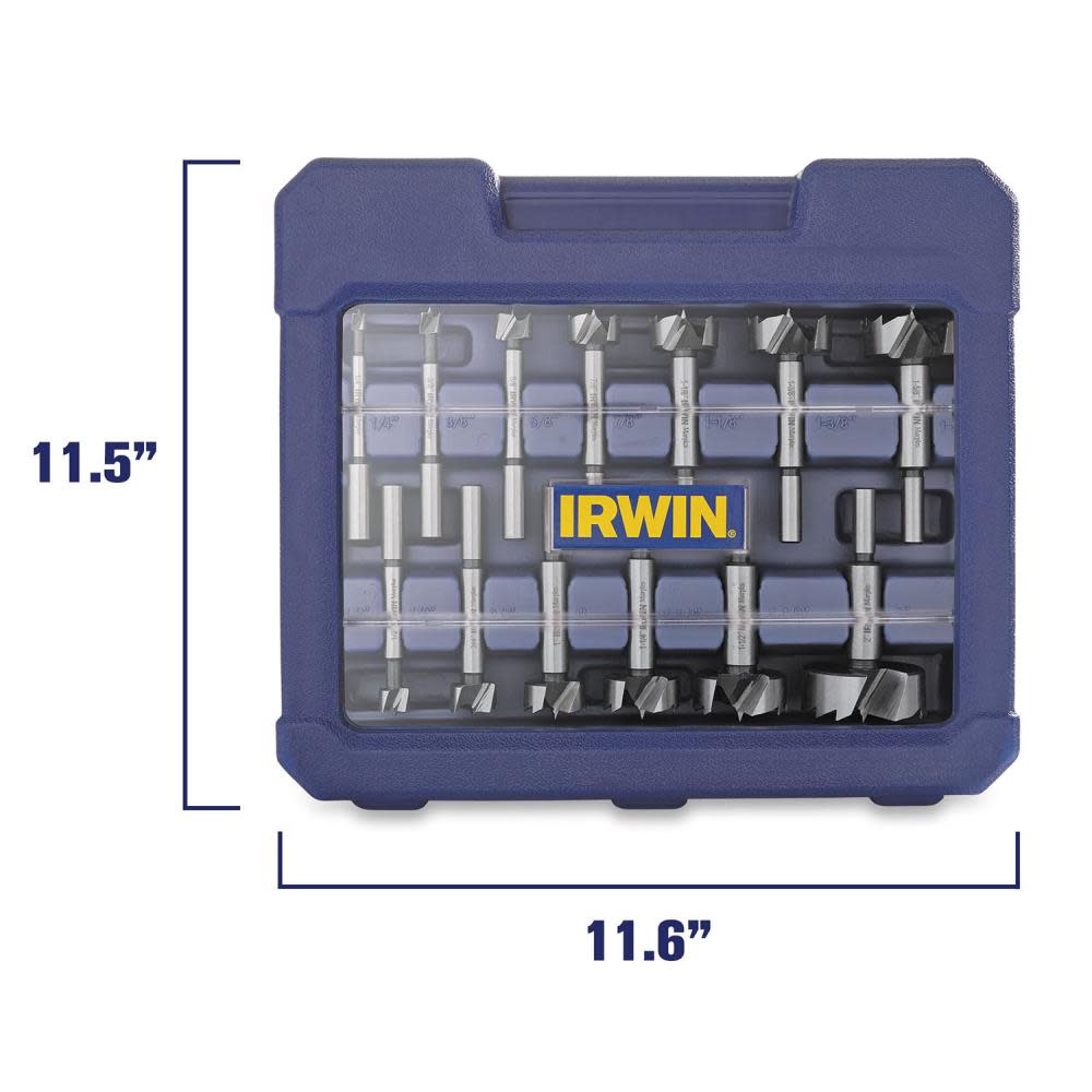 Irwin 14PC Forstner Bit Set Marples - Ascmtools