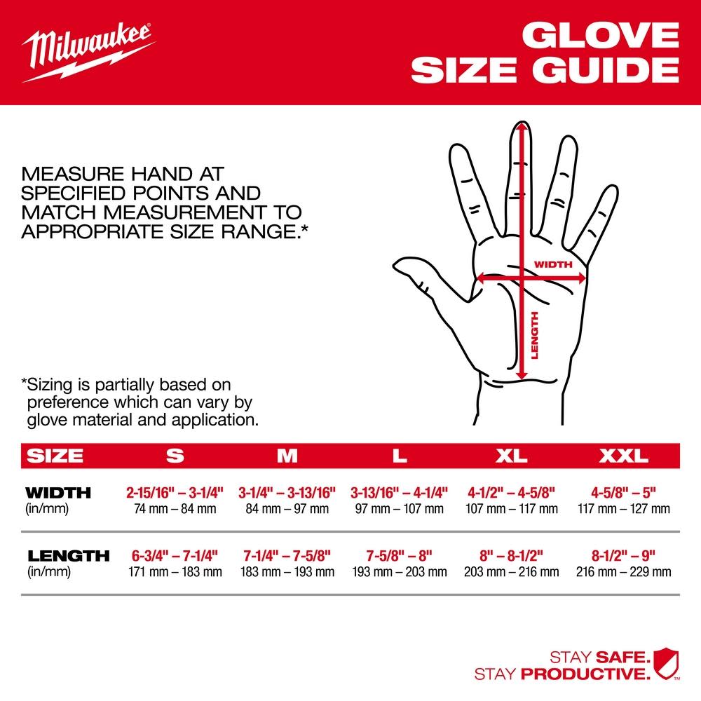 Milwaukee Free-Flex Work Gloves - Ascmtools