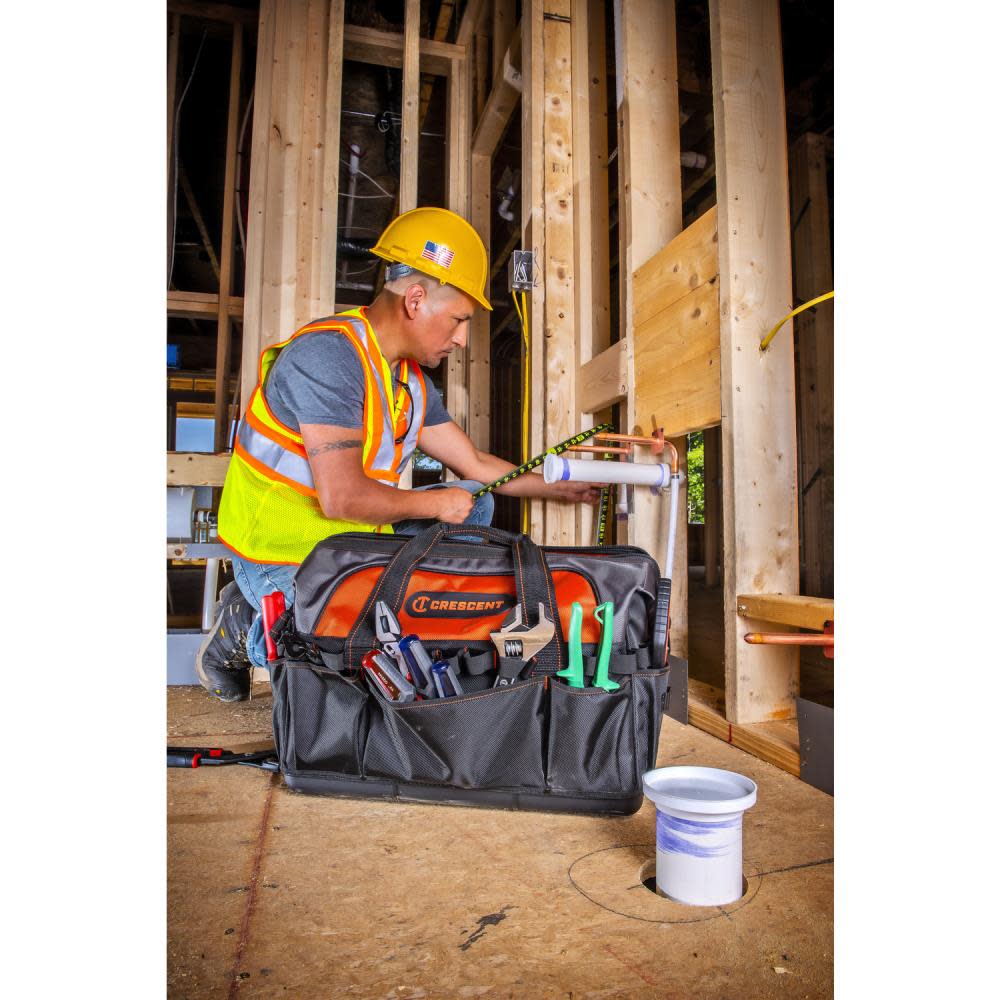 Crescent 20″ Contractor Closed Top Tool Bag - Ascmtools
