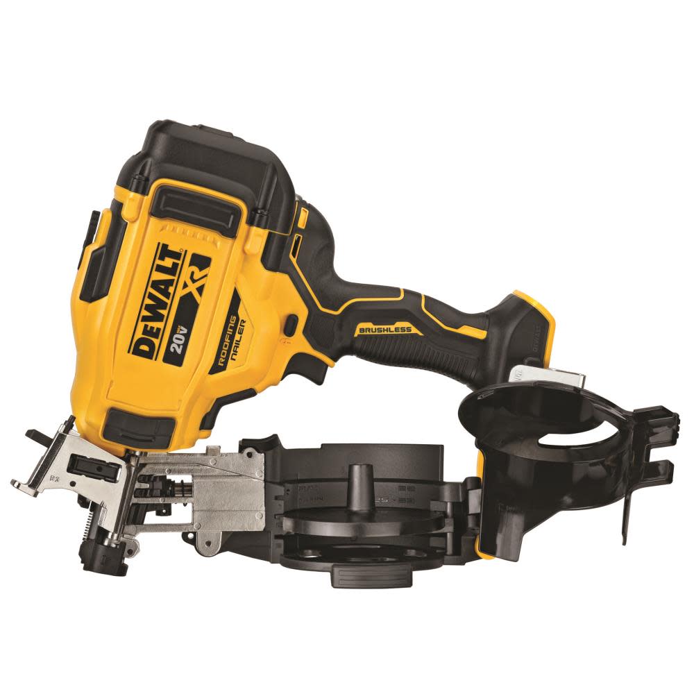 DEWALT 20V MAX* 15 Cordless Coil Roofing Nailer (Bare Tool) - Ascmtools
