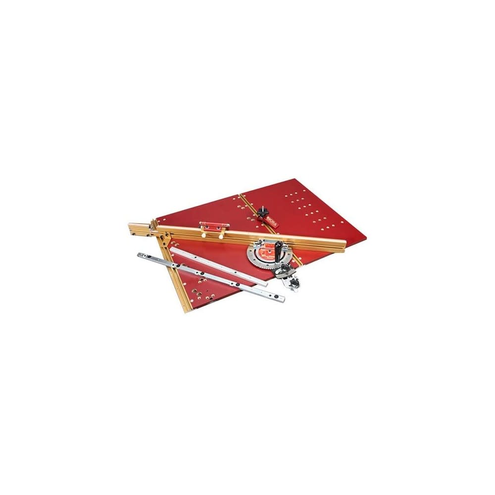 Incra Miter 5000 Gauge with Telescoping Fence & Flip Shop Stop - Ascmtools