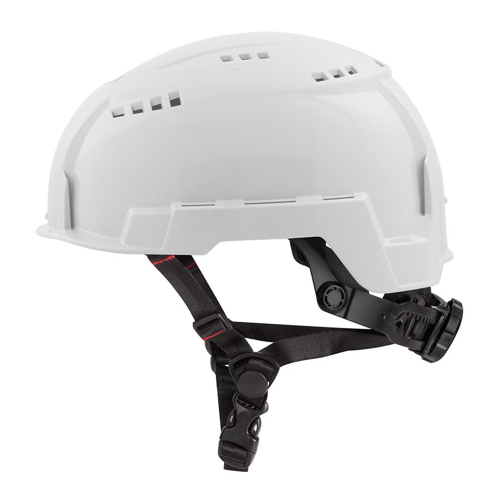 Milwaukee White Vented Helmet with BOLT Class C - Ascmtools