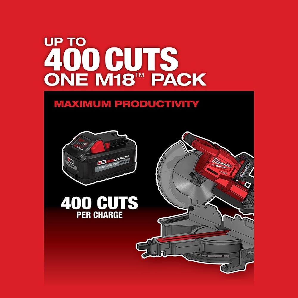Milwaukee M18 FUEL HIGH DEMAND 10″ Miter Saw Bare Tool - Ascmtools