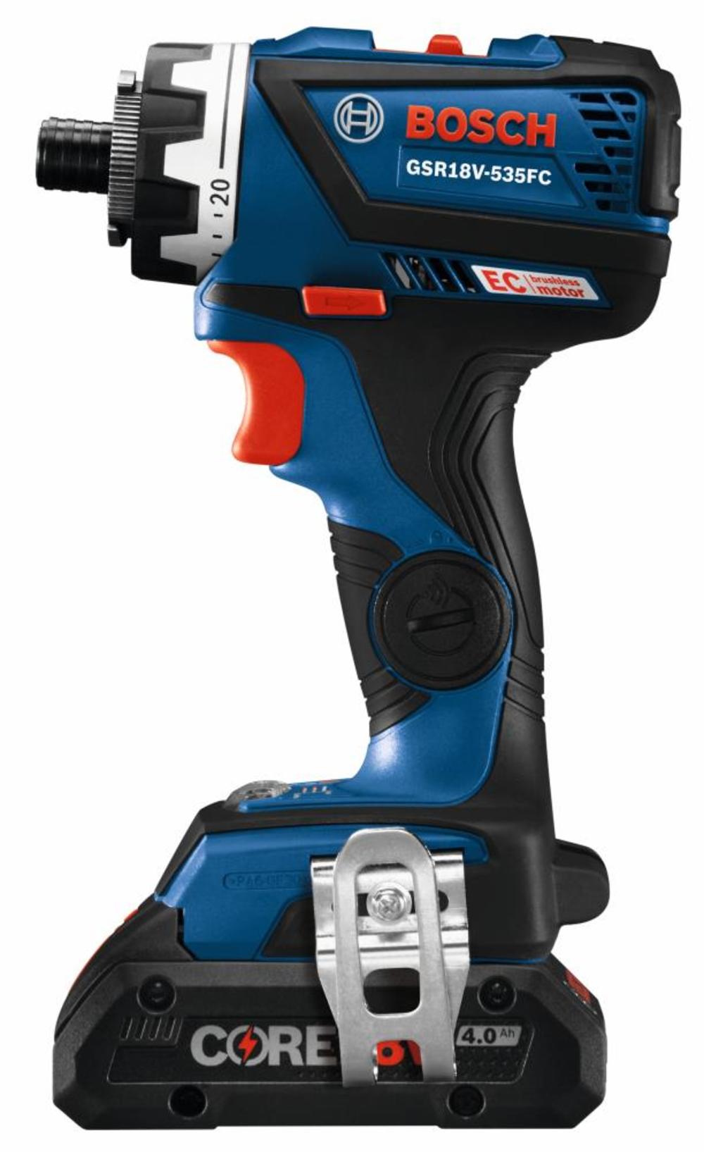 Bosch 18V EC 5 In 1 Drill/Driver Kit Flexiclick Reconditioned - Ascmtools