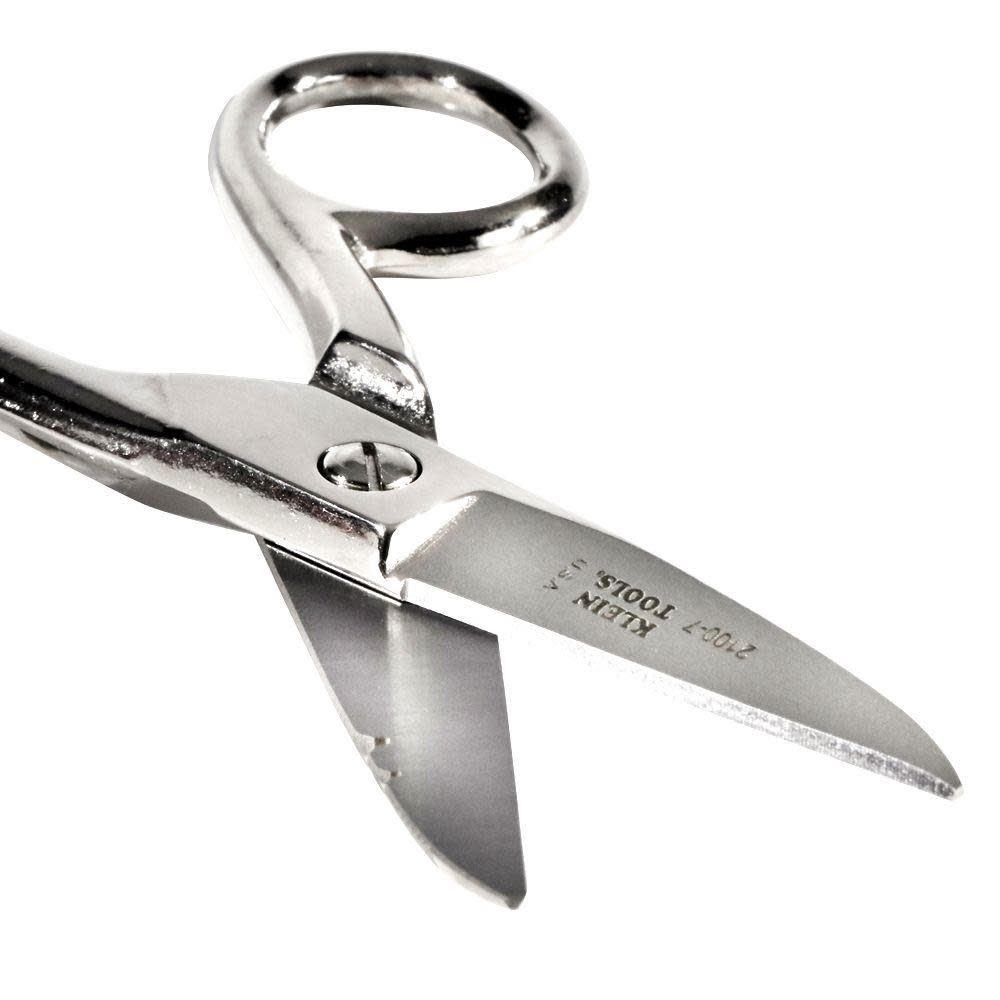 Klein Tools Electrician’s Scissors Nickel - Ascmtools