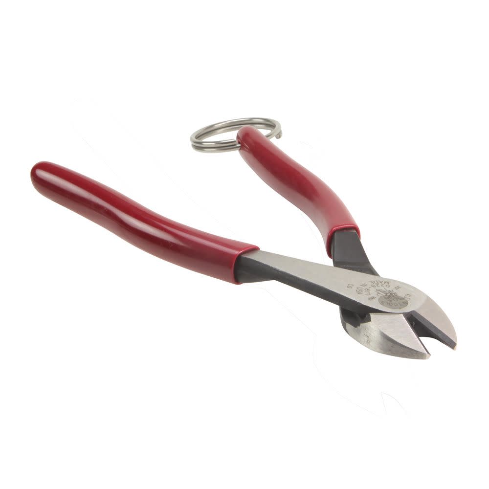 Klein Tools High Lev. Pliers Diag Cut w/Ring - Ascmtools