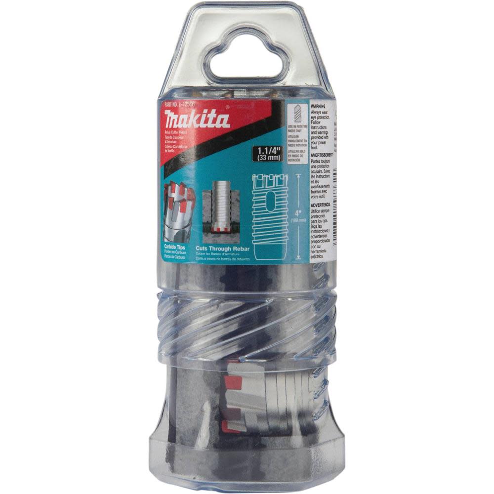 Makita 1 1/4″ x 4″ Rebar Cutter Drill Bit Head Only - Ascmtools