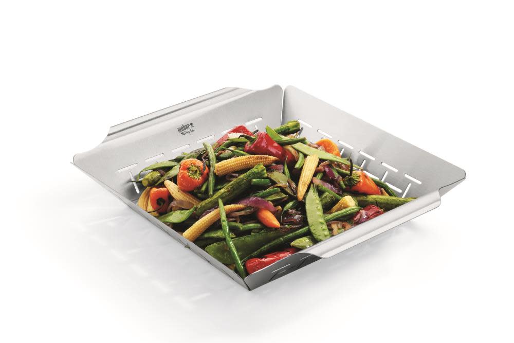 Weber Style Vegetable Basket – Large - Ascmtools