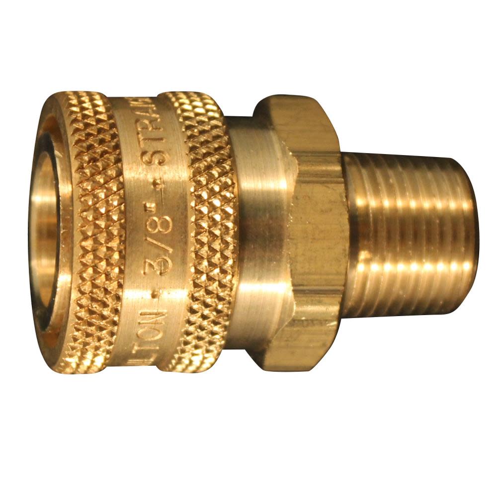 Milton Straight Through Coupler 3/8 In. MNPT High Pressure - Ascmtools