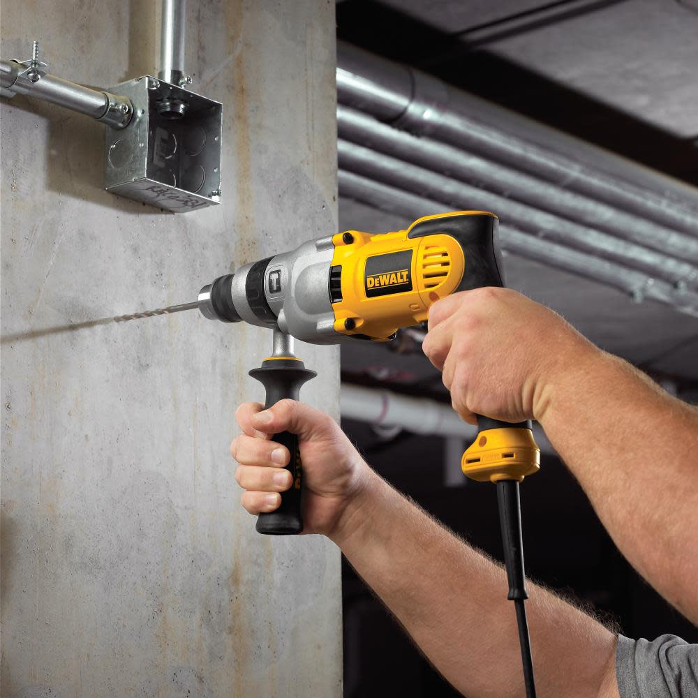 DEWALT 10 Amp 1/2 in. VSR Pistol Grip Hammerdrill - Ascmtools