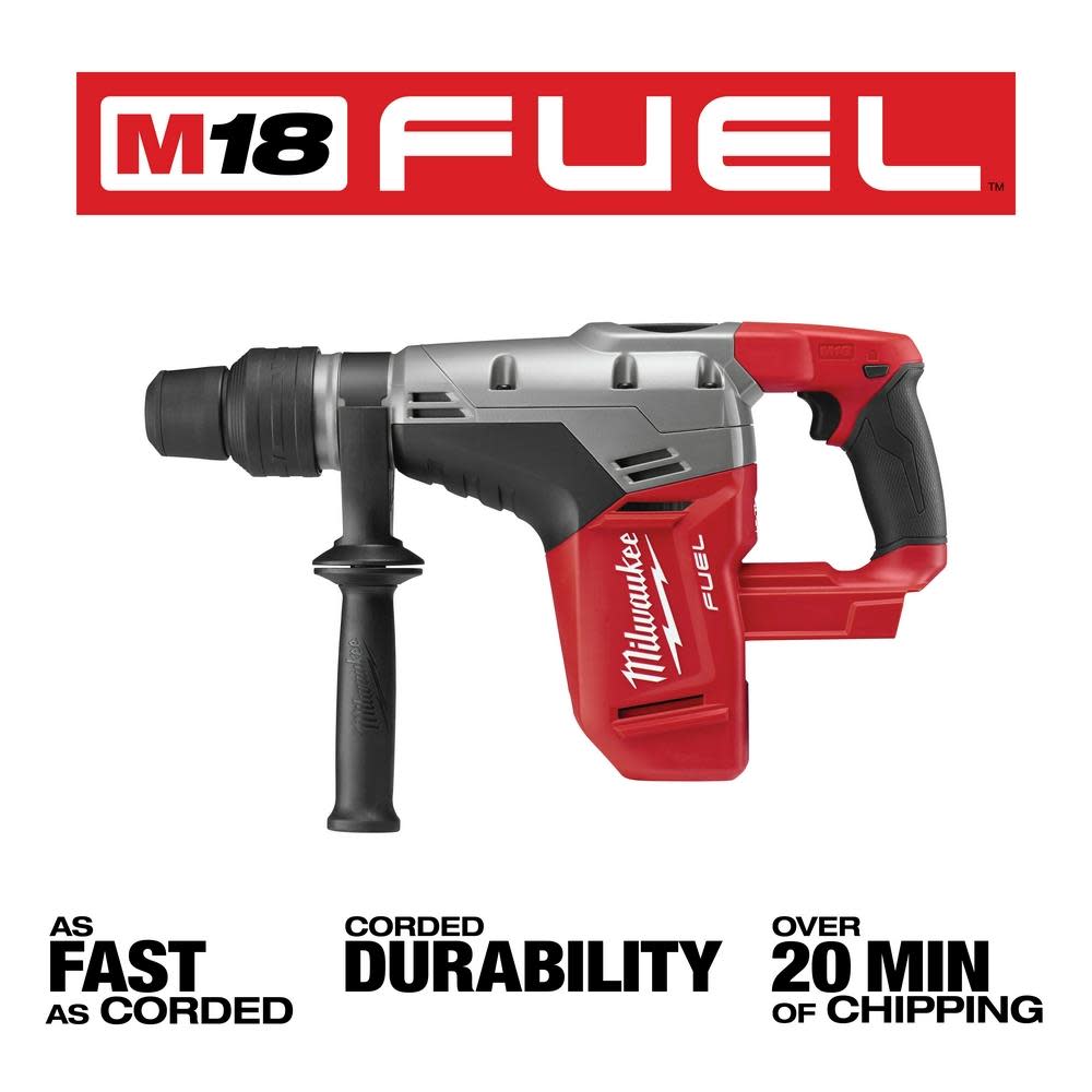 Milwaukee M18 FUEL 1-9/16 in. SDS-Max Rotary Hammer - Ascmtools