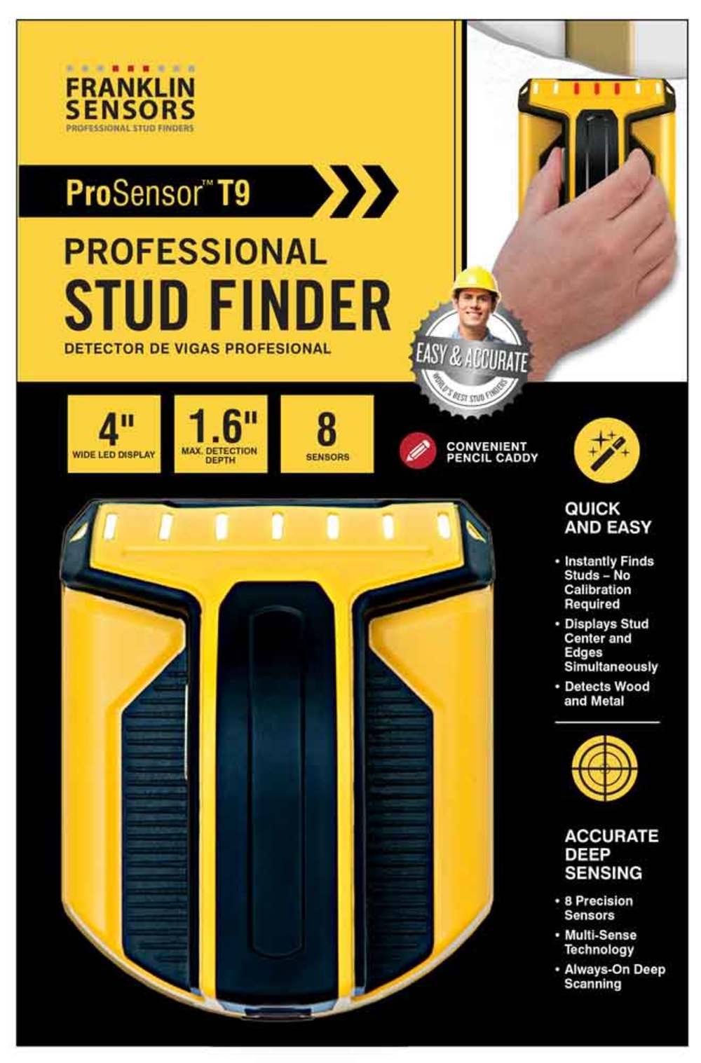 Franklin Sensors ProSensor Stud Finder - Ascmtools
