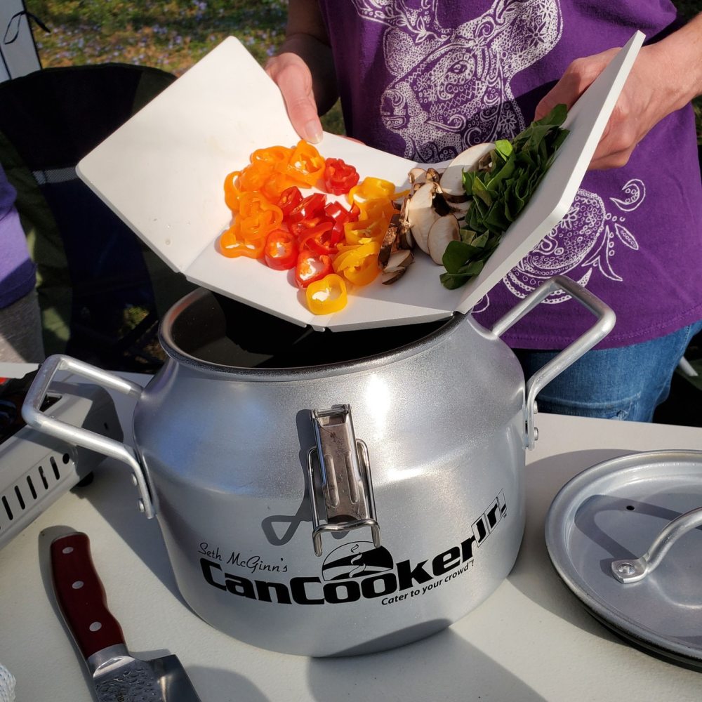 Cancooker Medium 9″ x 19″ Plank Foldable Cutting Board - Ascmtools