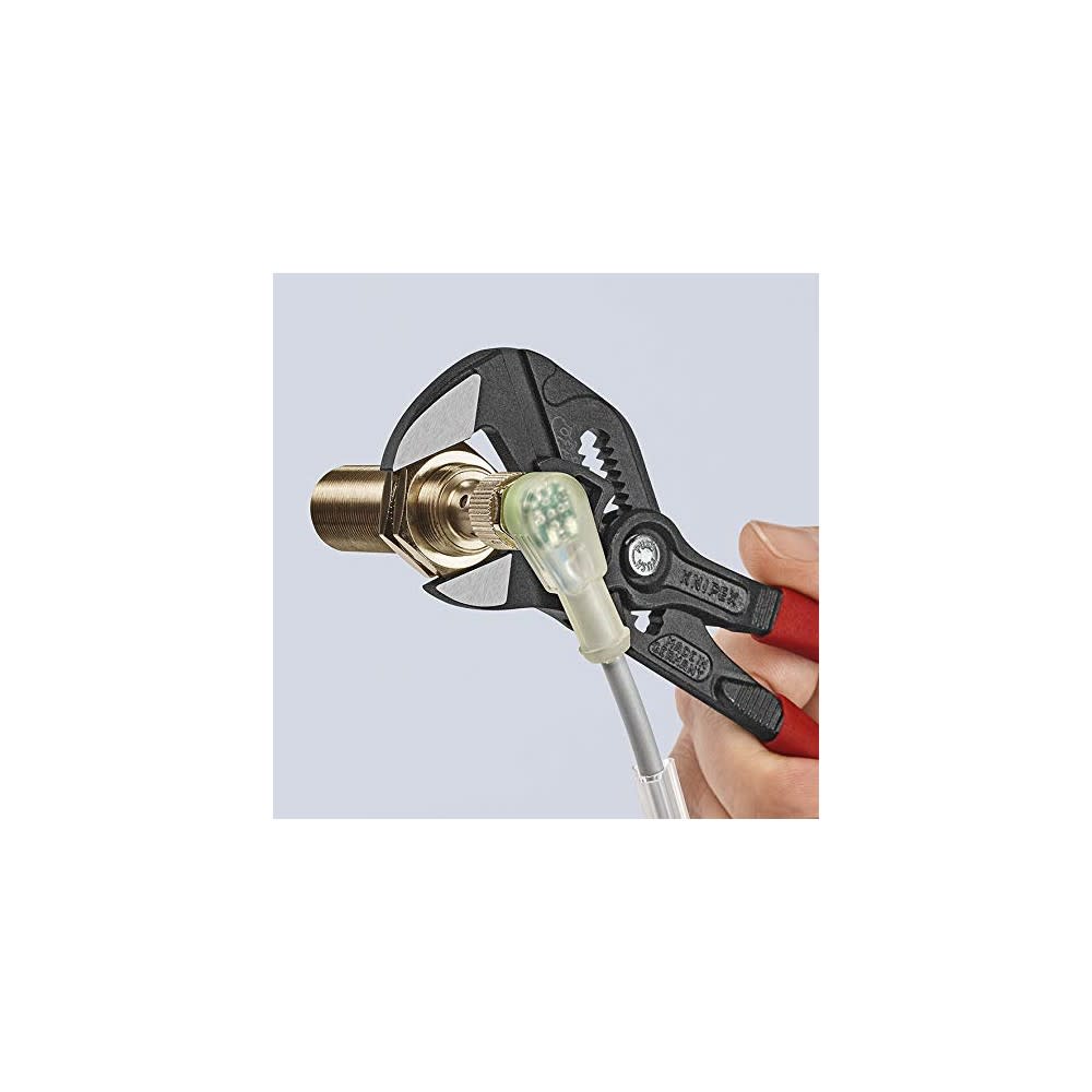 Knipex Black Atramentized Pliers Wrench 180mm - Ascmtools