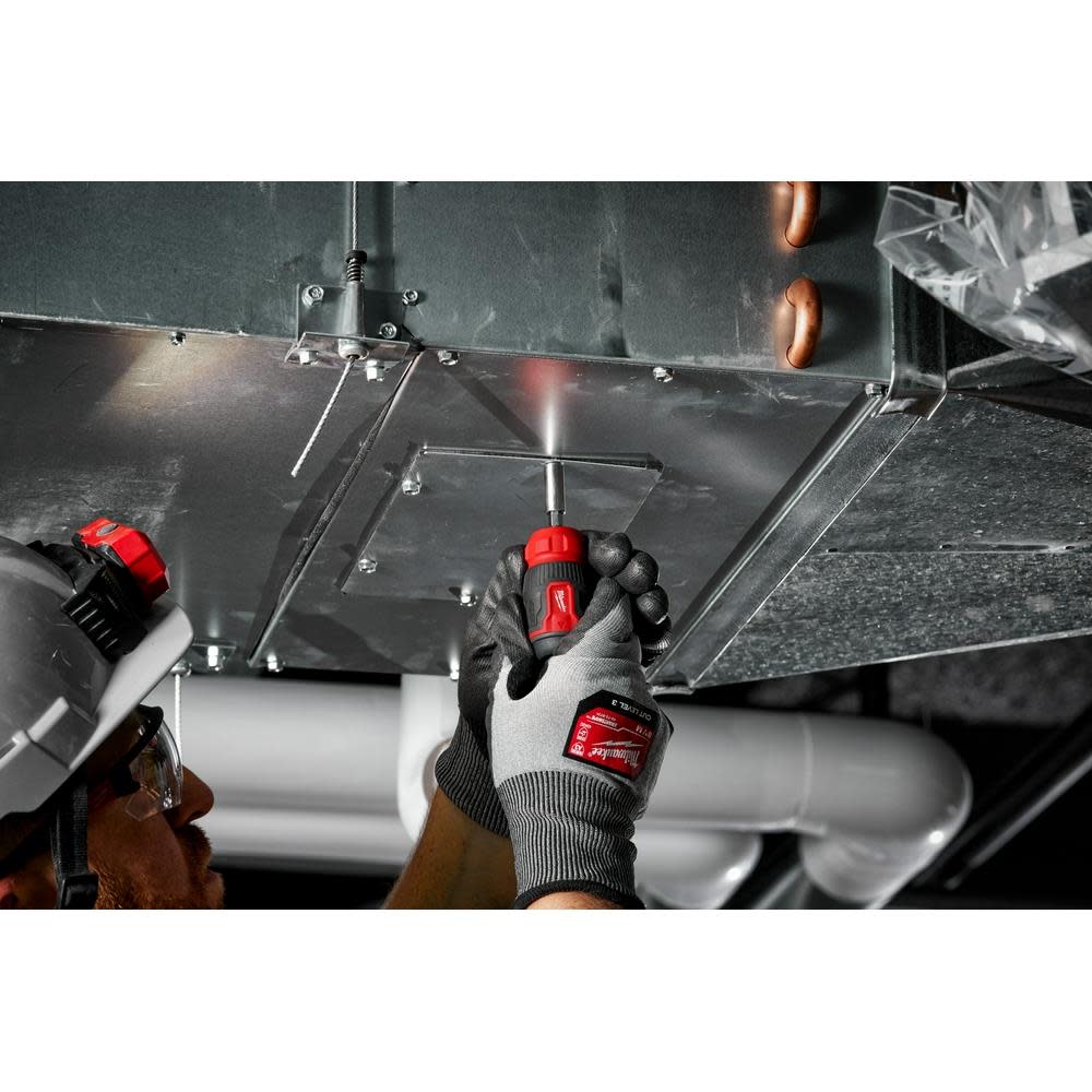 Milwaukee 8-in-1 Compact Multi-Bit Screwdriver - Ascmtools