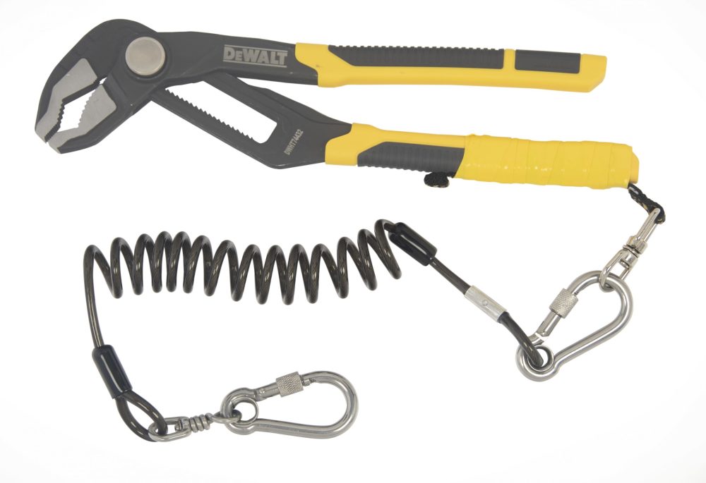 DEWALT Coiled Tool Lanyard 2lb - Ascmtools
