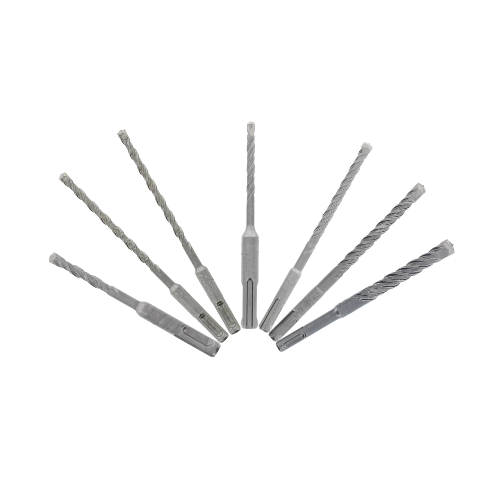 Diablo Tools 7pc Rebar Demon SDS-Plus 4-Cutter FCH Hammer Bit Set (7-Piece) - Ascmtools