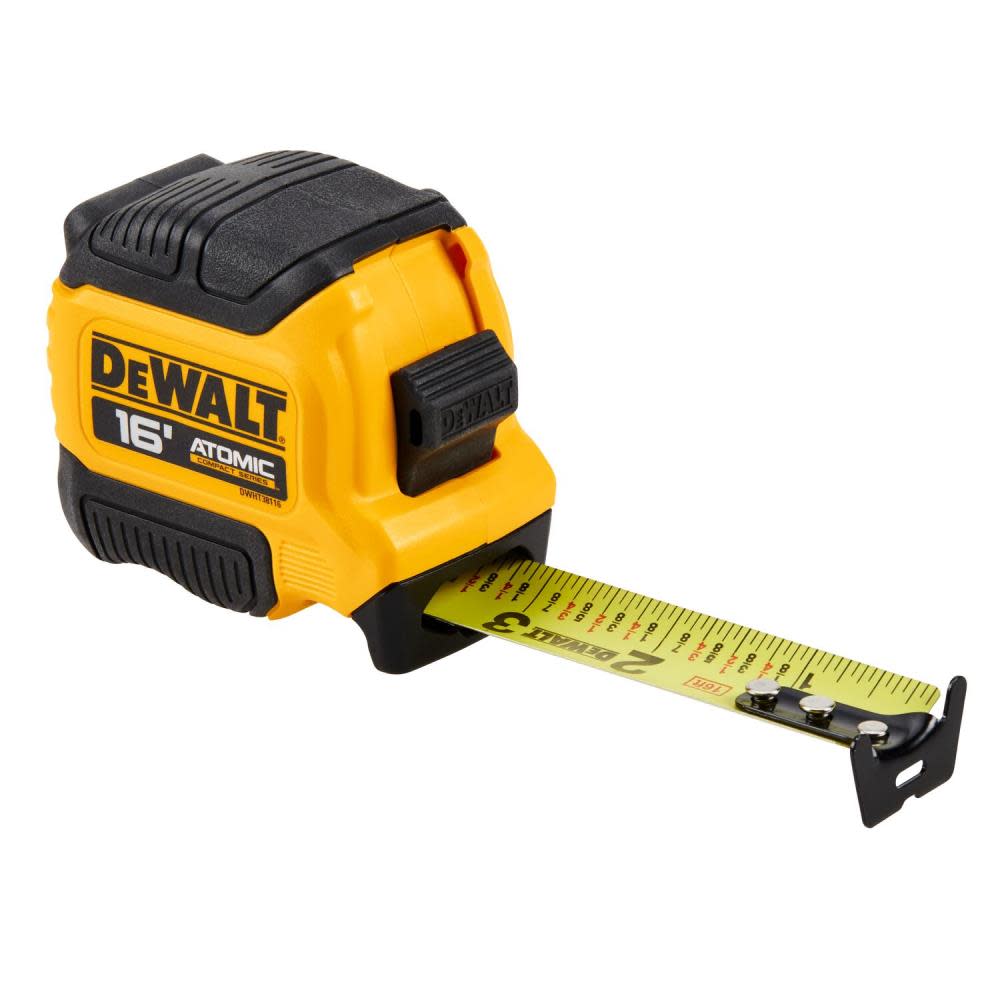 DEWALT ATOMIC Compact Series 16′ Tape Measure - Ascmtools