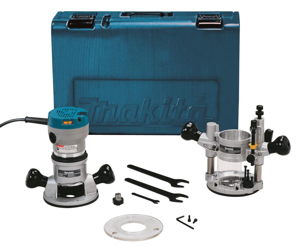Makita 2-1/4 H.P. Industrial Router Kit - Ascmtools