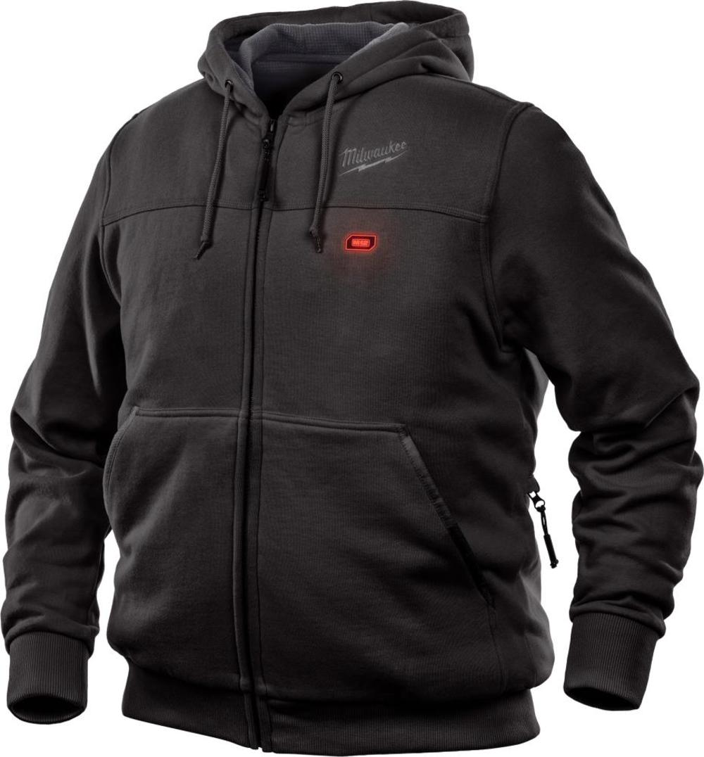 Milwaukee M12 Heated Hoodie Kit XL Black - Ascmtools