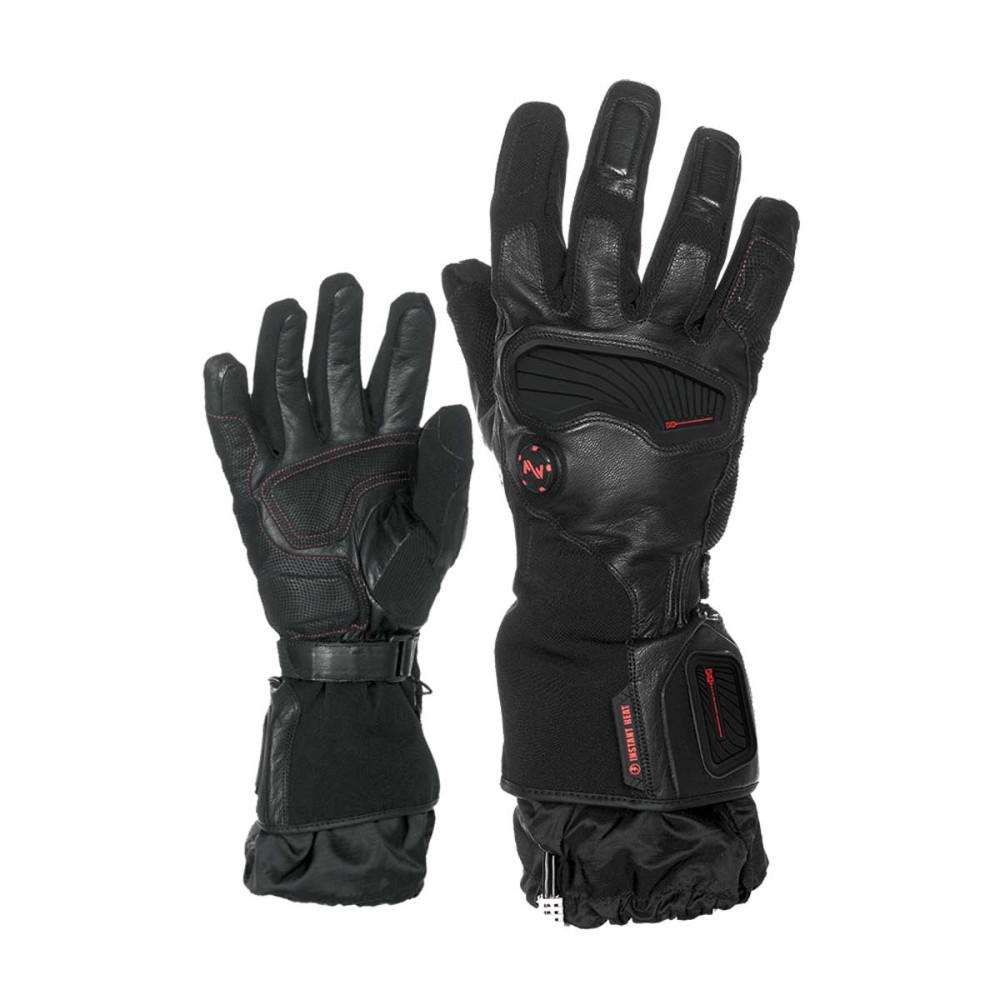 Mobile Warming Dual Power Barra Heated Gloves Unisex 12V Black XS - Ascmtools
