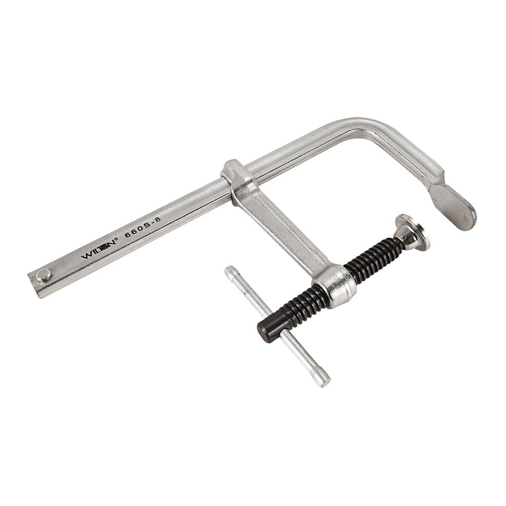 Wilton 8 in. Light Duty F-Clamp - Ascmtools