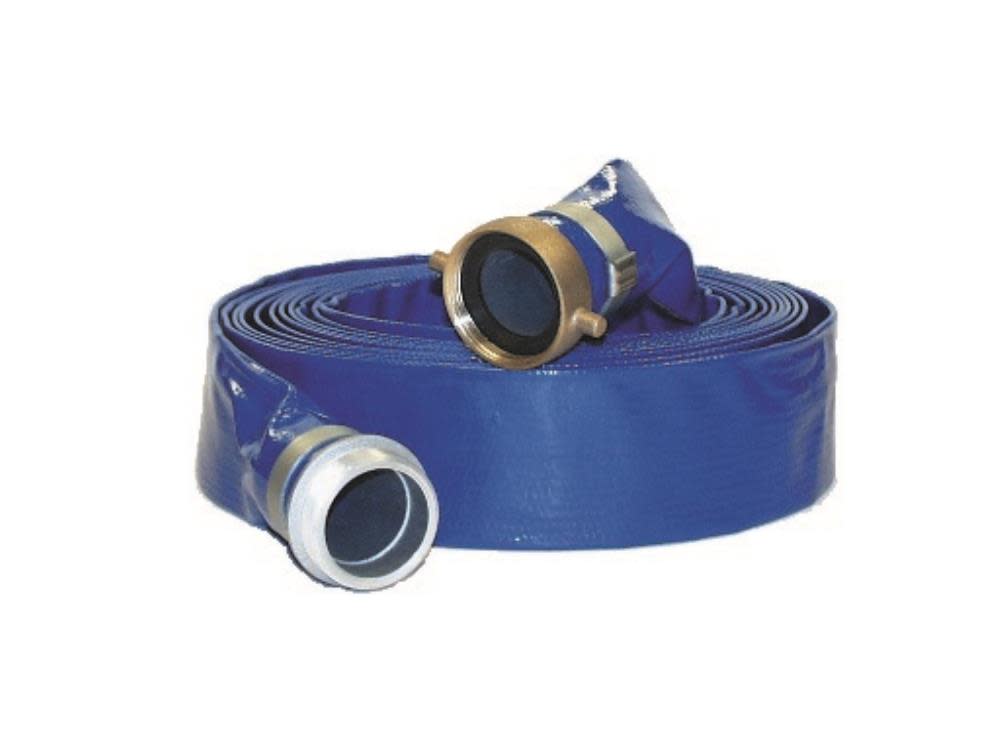 Apache Hose 2 In x 50 Ft PVC Discharge Hose - Ascmtools
