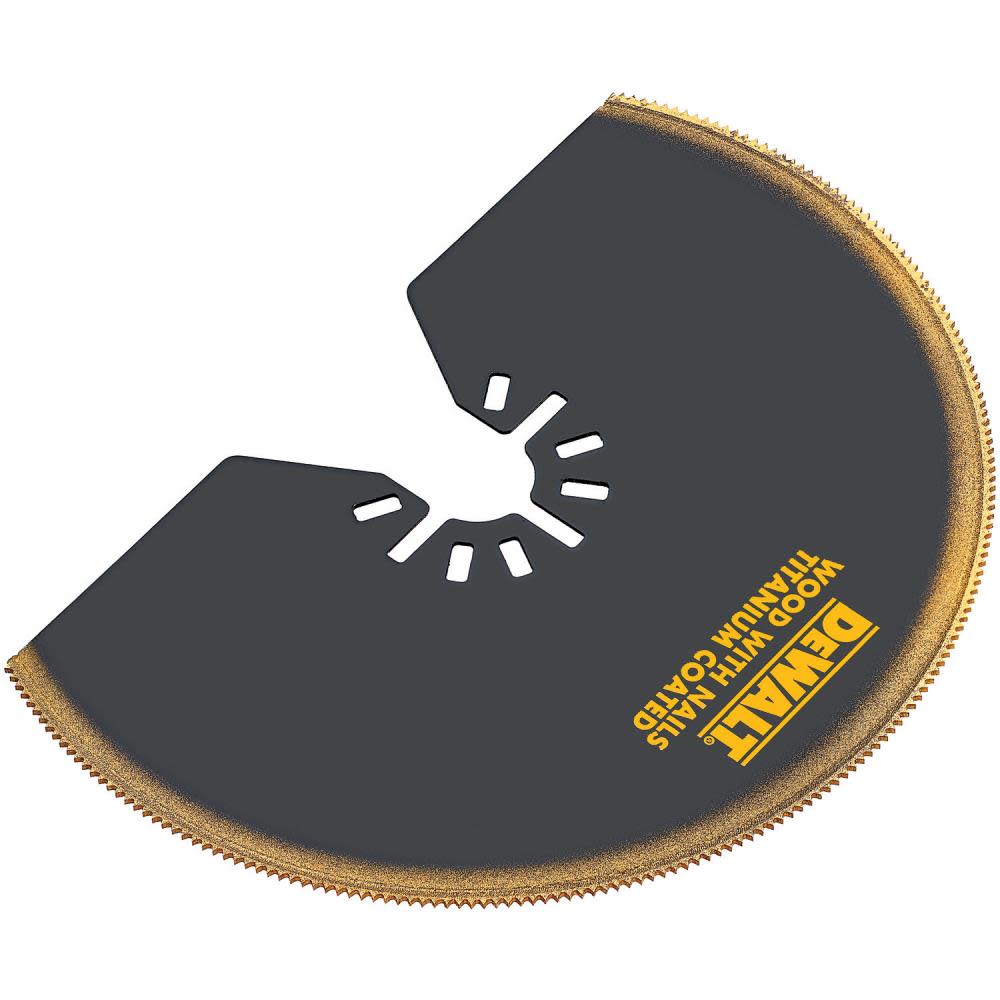 DEWALT Oscillating Titanium Semicircle Blade - Ascmtools