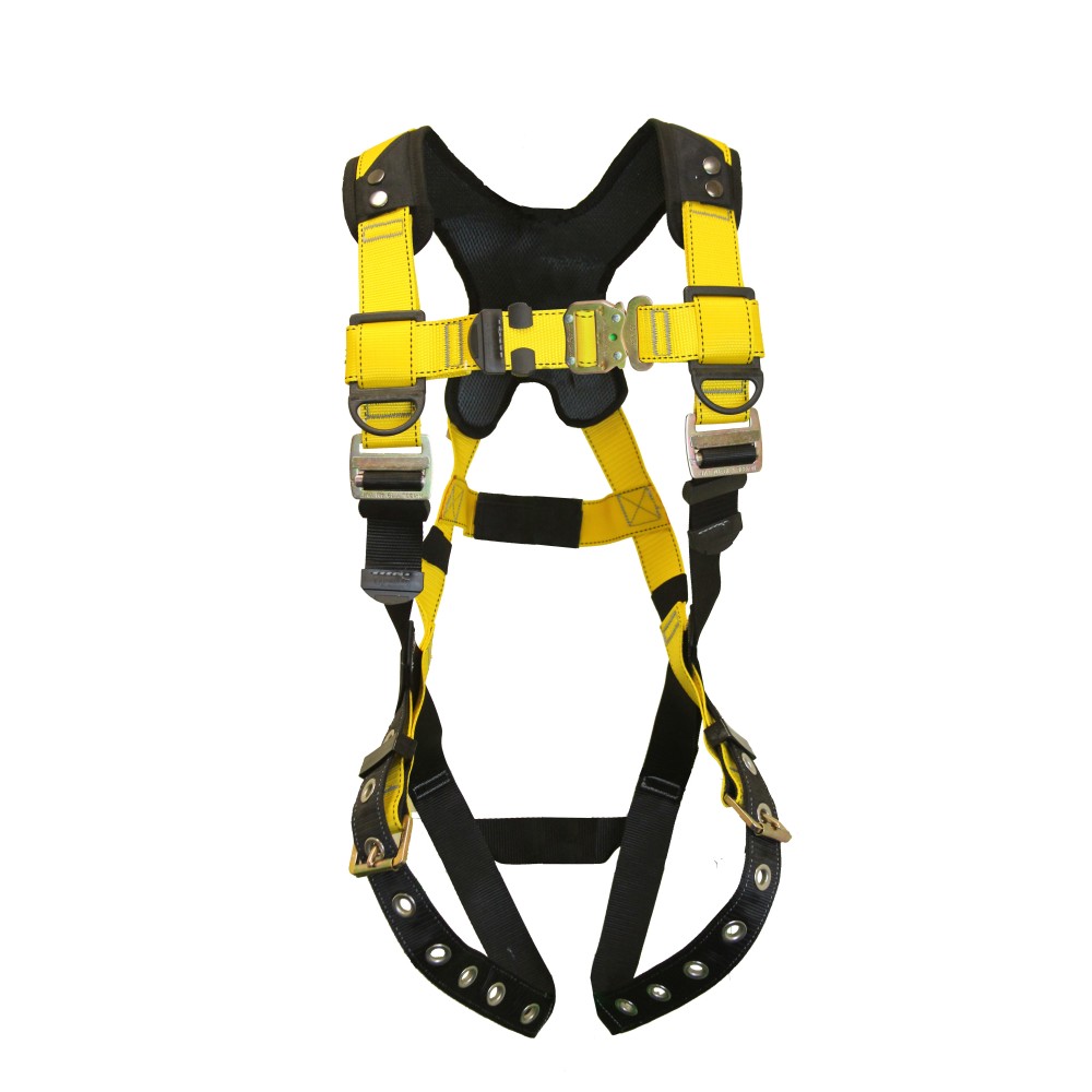 Guardian Fall Protection XS-S Series 3 Full-Body Harness with Chest QC - Ascmtools