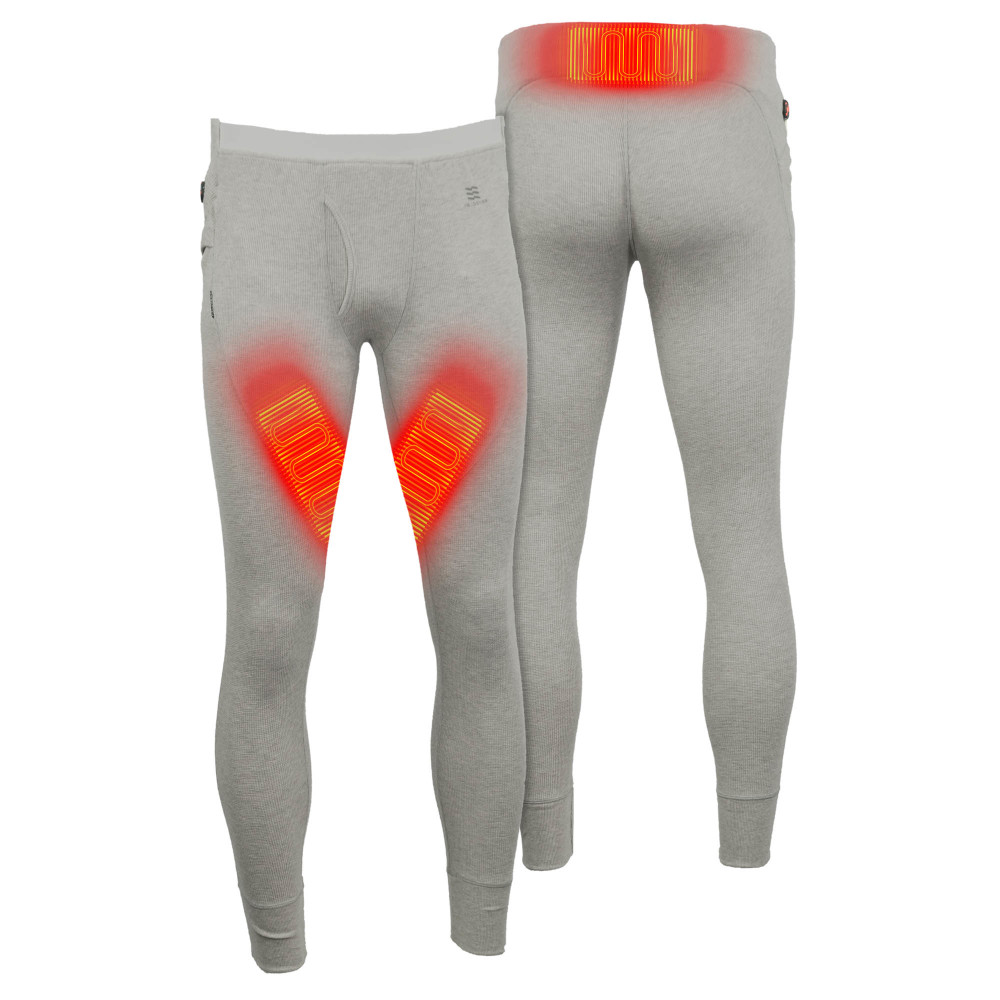 Mobile Warming Thermick Baselayer Pant Mens 7.4V Gray Small - Ascmtools
