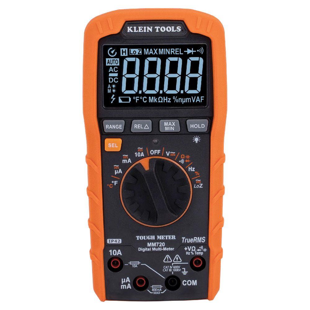 Klein Tools Digital Multimeter TRMS Auto 1000V - Ascmtools