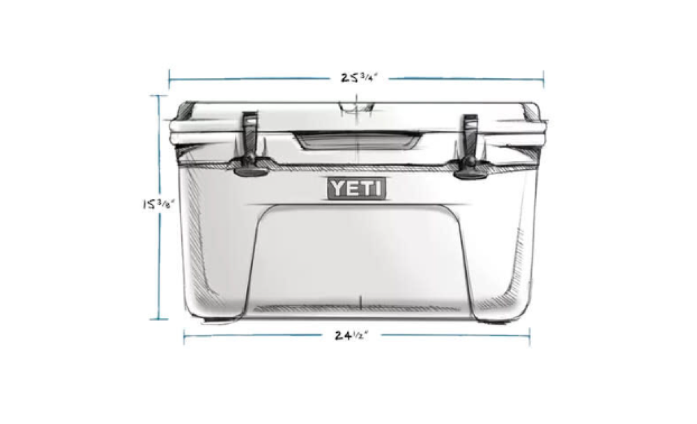 Yeti Tundra 45 Hard Cooler Navy Blue - Ascmtools
