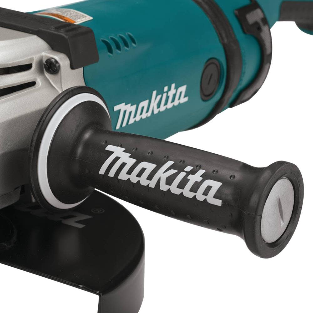 Makita 7 In. Angle Grinder No Lock-On/Lock-Off - Ascmtools