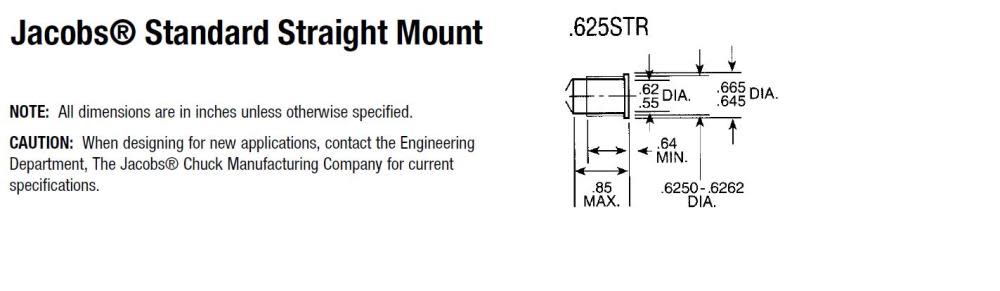Jacobs Arbor A4202 3/4 In. x 2JT - Ascmtools