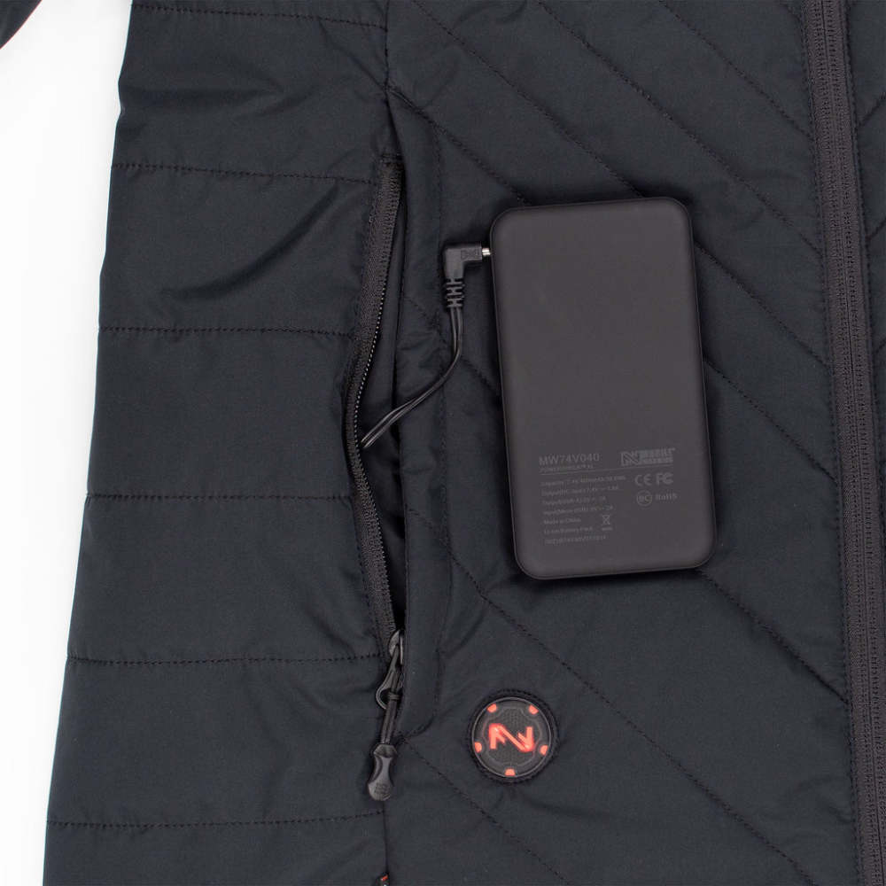 Mobile Warming 7.4V Meridian Heated Jacket Womens Black XS - Ascmtools