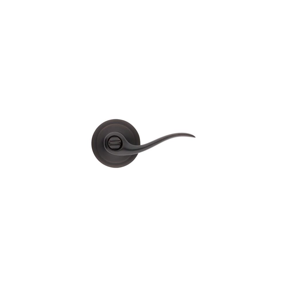 Kwikset Venetian Bronze Bed/Bath Tustin Privacy Door Lever - Ascmtools