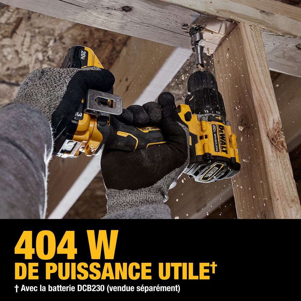 DEWALT 20V Max Compact Hammer Drill/Driver Bare Tool - Ascmtools